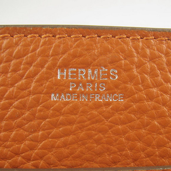 Hermes Orange Cow Leather Messenger Bags H2811 Hermes Orange Cow Leather Messenger Bags H2811