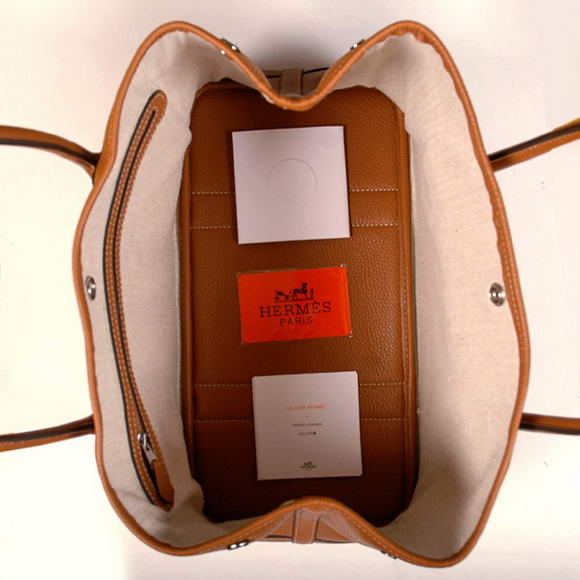 Hermes Garden Party 36CM Bag Clemence Camel Hermes Garden Party 36CM Bag Clemence Camel