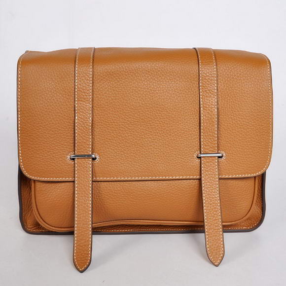 Hermes Steve 32CM Mens Bag Clemence Camel Hermes Steve 32CM Mens Bag Clemence Camel