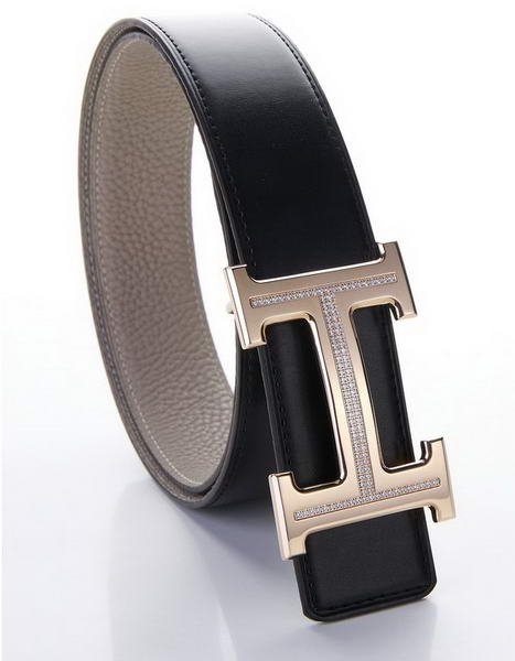 Hermes Belts Original Leather Diamond Everose Grey Hermes Belts Original Leather Diamond Everose Grey