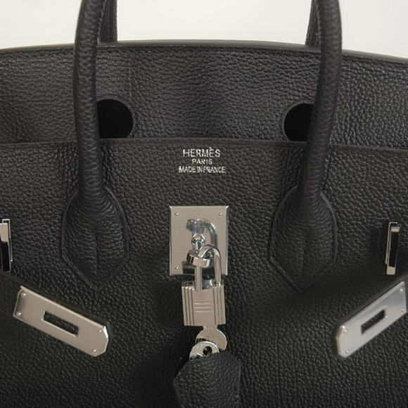 Hermes Birkin 30CM Tote Bags Smooth Togo Leather Black Hermes Birkin 30CM Tote Bags Smooth Togo Leather Black