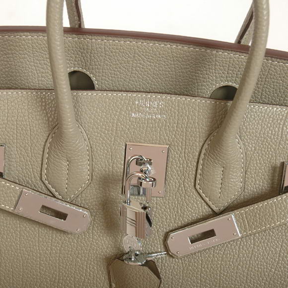 Hermes Birkin 30CM Tote Bags Smooth Togo Leather Khaki Hermes Birkin 30CM Tote Bags Smooth Togo Leather Khaki