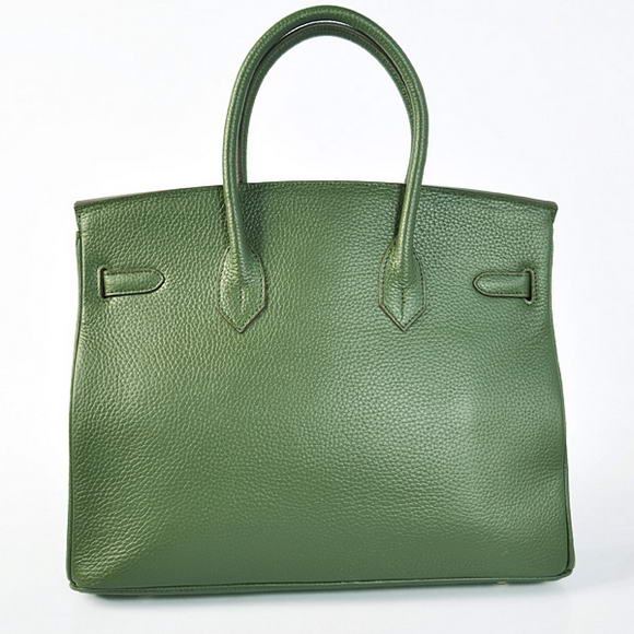 Hermes Birkin 35CM Tote Bags Togo Leather Amy Green Golden Hermes Birkin 35CM Tote Bags Togo Leather Amy Green Golden
