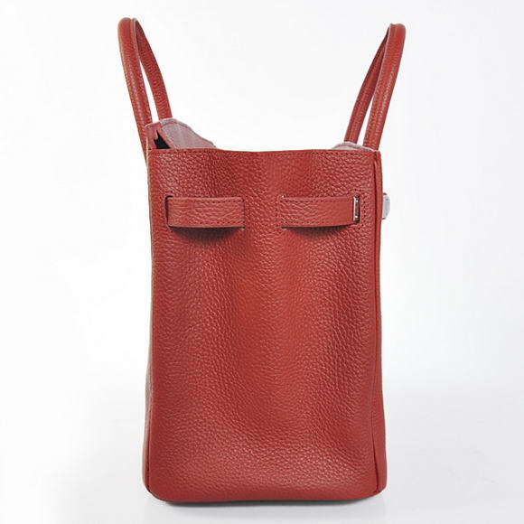 Hermes Birkin 35CM Tote Bags Togo Leather Bordeaux Silver Hermes Birkin 35CM Tote Bags Togo Leather Bordeaux Silver