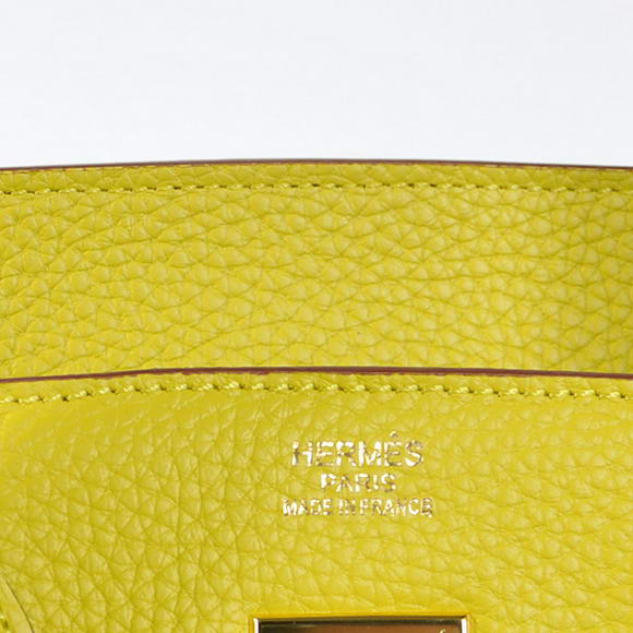Hermes Birkin 35CM Tote Bags Togo Leather Lemon Golden Hermes Birkin 35CM Tote Bags Togo Leather Lemon Golden