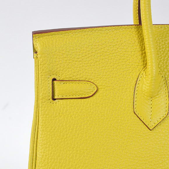 Hermes Birkin 35CM Tote Bags Togo Leather Lemon Golden Hermes Birkin 35CM Tote Bags Togo Leather Lemon Golden