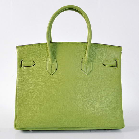 Hermes Birkin 35CM Tote Bags Togo Leather Light Green Silver Hermes Birkin 35CM Tote Bags Togo Leather Light Green Silver