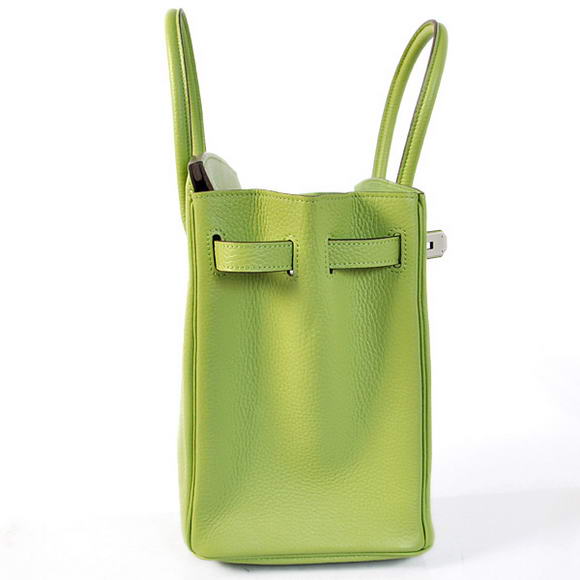 Hermes Birkin 35CM Tote Bags Togo Leather Light Green Silver Hermes Birkin 35CM Tote Bags Togo Leather Light Green Silver