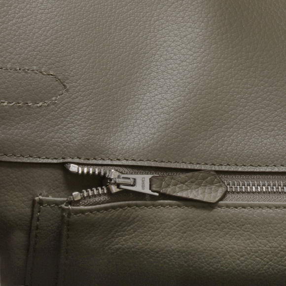 Hermes Birkin 35CM Togo Leather Handbag 6089 Dark Grey Silver Hermes Birkin 35CM Togo Leather Handbag 6089 Dark Grey Silver