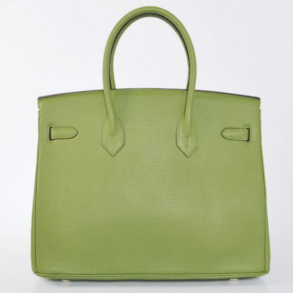 Hermes Birkin 35CM Tote Bags Smooth Togo Leather Green Golden Hermes Birkin 35CM Tote Bags Smooth Togo Leather Green Golden