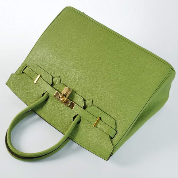 Hermes Birkin 35CM Tote Bags Smooth Togo Leather Green Golden Hermes Birkin 35CM Tote Bags Smooth Togo Leather Green Golden