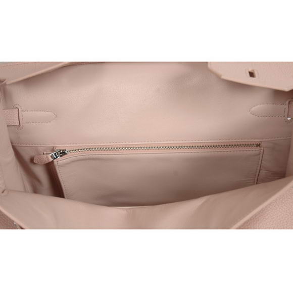 Hermes Birkin 35CM Tote Bags Smooth Togo Leather Pink Silver Hermes Birkin 35CM Tote Bags Smooth Togo Leather Pink Silver