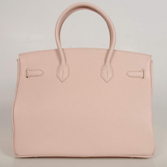 Hermes Birkin 35CM Tote Bags Smooth Togo Leather Pink Silver Hermes Birkin 35CM Tote Bags Smooth Togo Leather Pink Silver