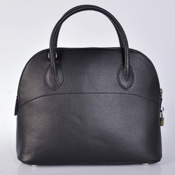 Hermes Bolide 31CM Tote Bags Clemence H1031 Black Hermes Bolide 31CM Tote Bags Clemence H1031 Black