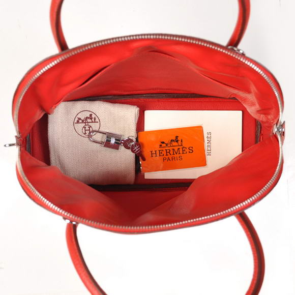 Hermes Bolide 31CM Tote Bags Clemence H1031 Red Hermes Bolide 31CM Tote Bags Clemence H1031 Red