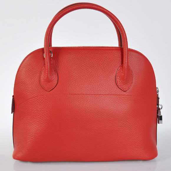 Hermes Bolide 31CM Tote Bags Clemence H1031 Red Hermes Bolide 31CM Tote Bags Clemence H1031 Red