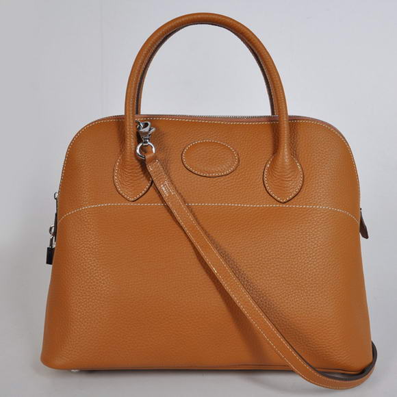 Hermes Bolide 37CM Tote Bags Clemence H1037 Camel Hermes Bolide 37CM Tote Bags Clemence H1037 Camel