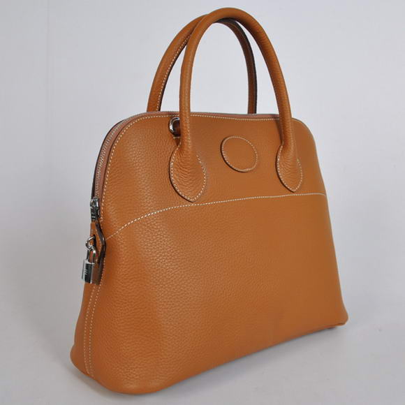 Hermes Bolide 37CM Tote Bags Clemence H1037 Camel Hermes Bolide 37CM Tote Bags Clemence H1037 Camel