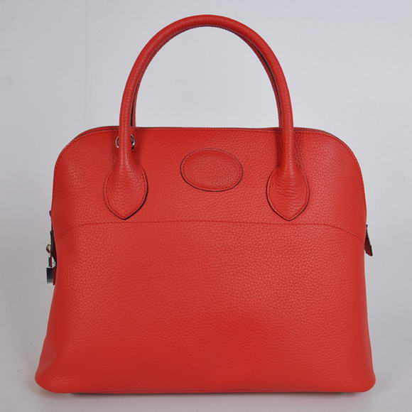 Hermes Bolide 37CM Tote Bags Clemence H1037 Red Hermes Bolide 37CM Tote Bags Clemence H1037 Red