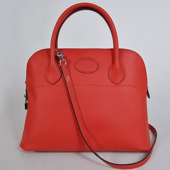 Hermes Bolide 37CM Tote Bags Clemence H1037 Red Hermes Bolide 37CM Tote Bags Clemence H1037 Red