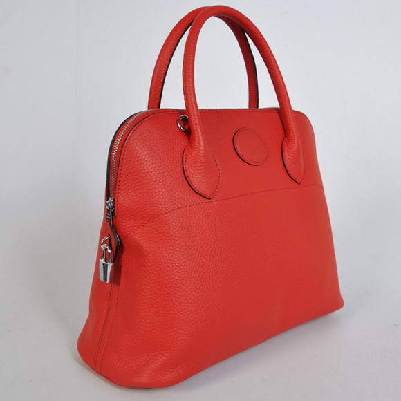 Hermes Bolide 37CM Tote Bags Clemence H1037 Red Hermes Bolide 37CM Tote Bags Clemence H1037 Red