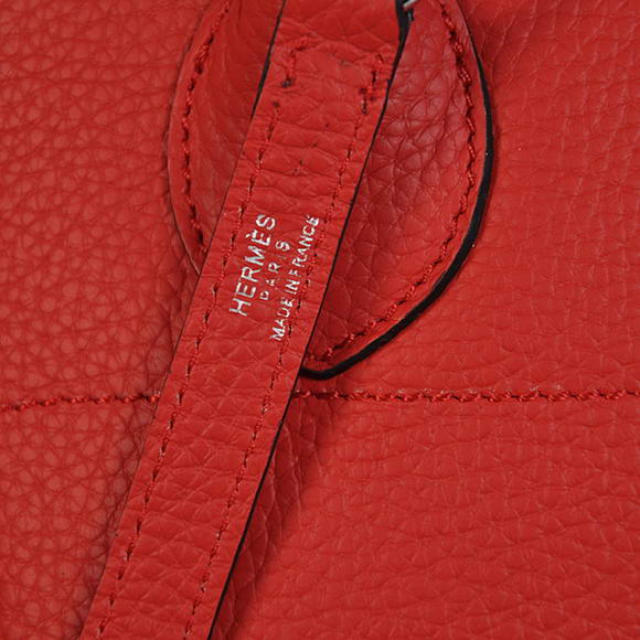 Hermes Bolide 37CM Tote Bags Clemence H1037 Red Hermes Bolide 37CM Tote Bags Clemence H1037 Red