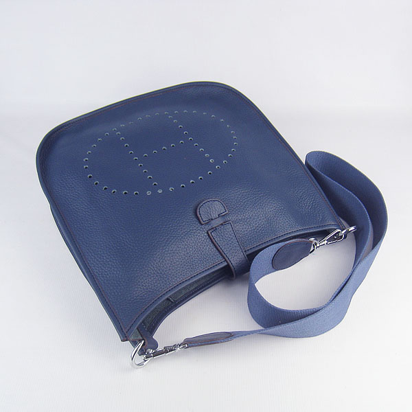 Hermes Evelyne Messenger Bag 6309 Dark Blue Hermes Evelyne Messenger Bag 6309 Dark Blue