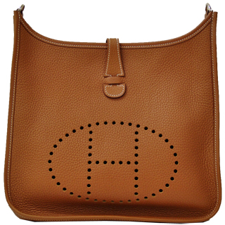 Hermes Evelyn PM metal gold and silver Clemens Hermes Evelyn PM metal gold and silver Clemens