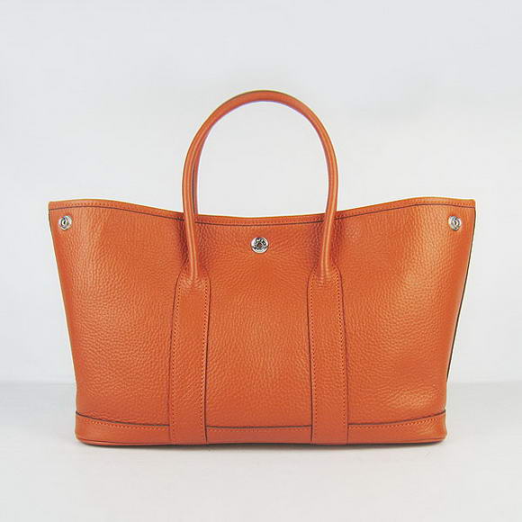 Hermes Jumbo Garden Party Bag Orange