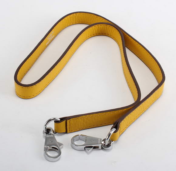 Hermes Kelly 32cm Togo Leather Handbags 6018 Yellow Silver Hermes Kelly 32cm Togo Leather Handbags 6018 Yellow Silver