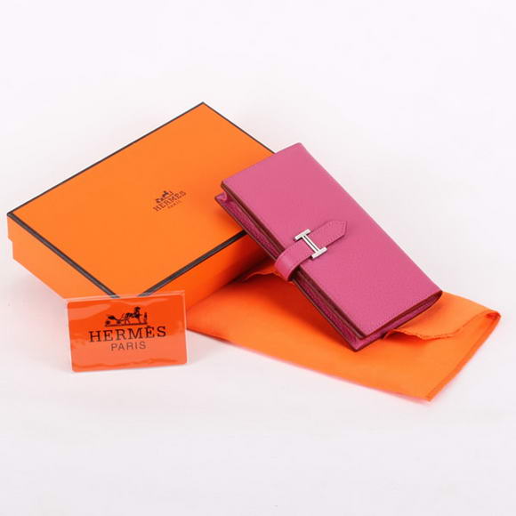 Hermes Bearn Japonaise Bi-Fold A208 Roseo Hermes Bearn Japonaise Bi-Fold A208 Roseo