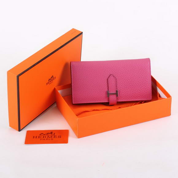 Hermes Bearn Japonaise Bi-Fold A208 Roseo Hermes Bearn Japonaise Bi-Fold A208 Roseo