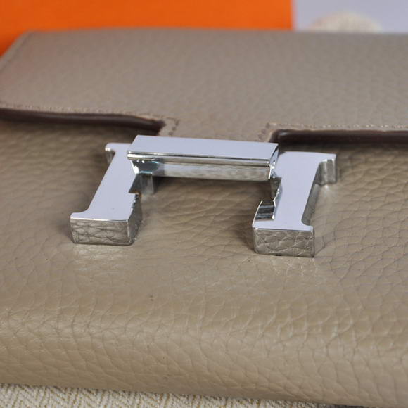 Hermes Constance Wallets Togo Leather A608 Dark Grey Hermes Constance Wallets Togo Leather A608 Dark Grey