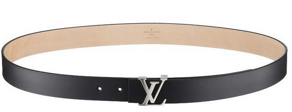 Louis Vuitton Initiales Glazed Leather Belts M6901Q Louis Vuitton Initiales Glazed Leather Belts M6901Q