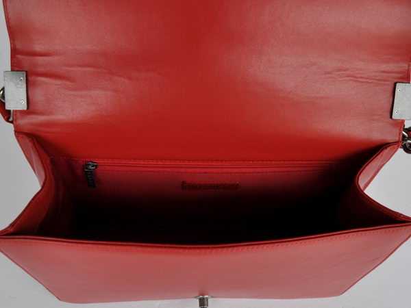 Hot Style Chanel A67086 Red Le Boy Flap Shoulder Bag Silver Hot Style Chanel A67086 Red Le Boy Flap Shoulder Bag Silver