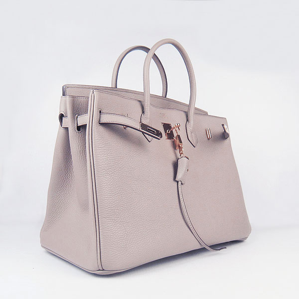 Hermes Birkin 40CM Togo Bag Grey 6099 Gold Hermes Birkin 40CM Togo Bag Grey 6099 Gold
