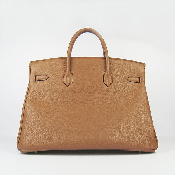 Hermes Birkin 40CM Togo Handbag Light Coffee 6099 Gold Hermes Birkin 40CM Togo Handbag Light Coffee 6099 Gold