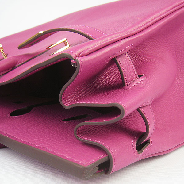 Hermes Birkin 40CM Togo Bag Dark Peachblow 6099 Gold Hermes Birkin 40CM Togo Bag Dark Peachblow 6099 Gold