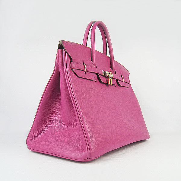 Hermes Birkin 40CM Togo Bag Dark Peachblow 6099 Gold Hermes Birkin 40CM Togo Bag Dark Peachblow 6099 Gold