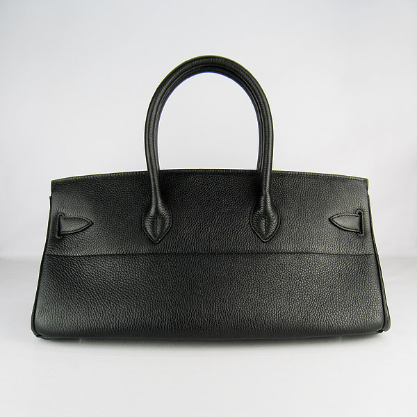 Hermes Birkin 6109 Togo Leather Bag Black 42cm Silver Hermes Birkin 6109 Togo Leather Bag Black 42cm Silver
