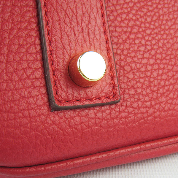 Hermes Birkin 6109 Togo Leather Bag Red 42cm Gold Hermes Birkin 6109 Togo Leather Bag Red 42cm Gold