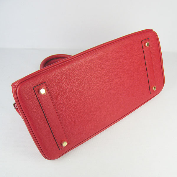 Hermes Birkin 6109 Togo Leather Bag Red 42cm Gold Hermes Birkin 6109 Togo Leather Bag Red 42cm Gold