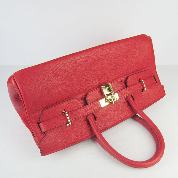 Hermes Birkin 6109 Togo Leather Bag Red 42cm Gold Hermes Birkin 6109 Togo Leather Bag Red 42cm Gold