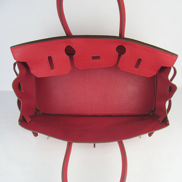 Hermes Birkin 6109 Togo Leather Bag Red 42cm Gold Hermes Birkin 6109 Togo Leather Bag Red 42cm Gold
