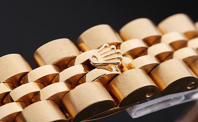 Rolex Datejust Golden Black Stainless Steel Watch-RD3781 Rolex Datejust Golden Black Stainless Steel Watch-RD3781