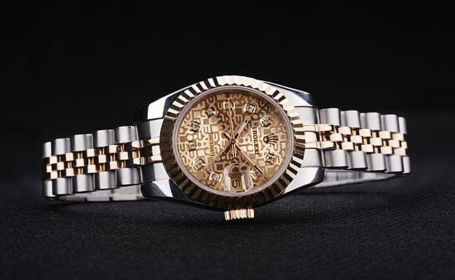 Rolex Datejust Golden 25mm Women Watch-RD3834 Rolex Datejust Golden 25mm Women Watch-RD3834