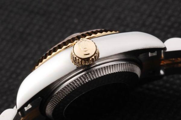 Rolex Datejust Mechanism Golden White Women Watch-RD2457 Rolex Datejust Mechanism Golden White Women Watch-RD2457