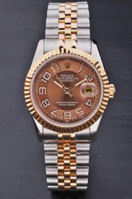 Rolex Datejust Rose Gold Stainless Steel Watch-RD3813 Rolex Datejust Rose Gold Stainless Steel Watch-RD3813