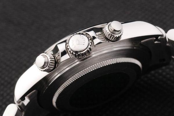 Rolex Daytona Mechanism Black Stainless Steel Watch-RD2422 Rolex Daytona Mechanism Black Stainless Steel Watch-RD2422