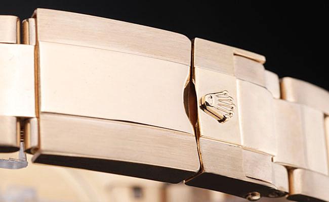 Rolex Daytona Mechanism Golden Bezel&White 38mm Watch-RD3831 Rolex Daytona Mechanism Golden Bezel&White 38mm Watch-RD3831